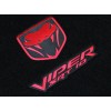 LLoyd Mats NEW! BLACK FLOOR MATS 2003-2006 Dodge Viper With