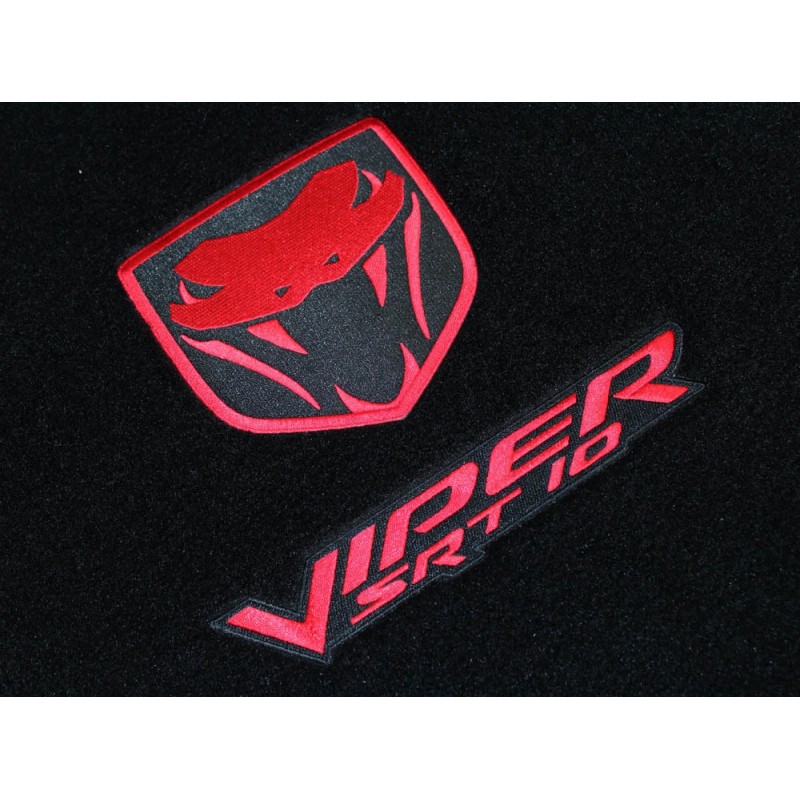 LLoyd Mats NEW! BLACK FLOOR MATS 2003-2006 Dodge Viper With