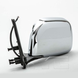 For Toyota Tacoma 2001 02 03 2004 Door Mirror Driver and Passenger Side | Pair | Power | Non-Heated | Chrome | Replacement For 87940-35751, 87910-35840 | TO1320159, TO1321159