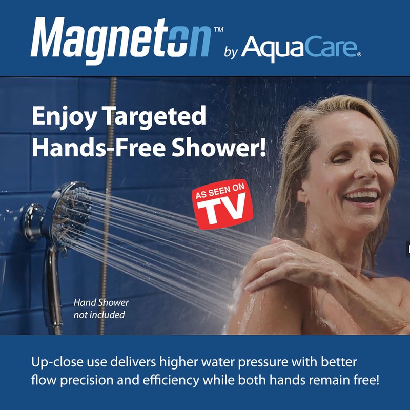 Magnetic Docking Go-Anywhere Wall Bracket for Magneton Hand Shower &