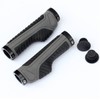 JPFASHIONING Ergonomic Lockable Bicycle Handlebar Grips Widen Holding Surface Double