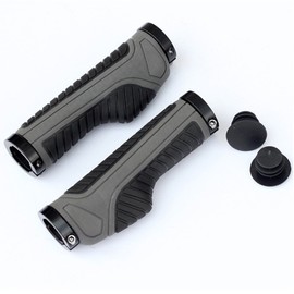 JPFASHIONING Ergonomic Lockable Bicycle Handlebar Grips Widen Holding Surface Double Cycle Bicycle Mountain Bike BMX Folding
