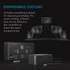 AC Infinity AIRPLATE T8, Quiet Cooling Dual-Fan System 6" with