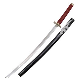 Armory Replicas™ - Jujutsu Kaisen Anime Replica Katana - 38" Carbon Steel Blade, Gold & Black Design, Wooden Handle, and Scabbard - Perfect for Cosplay and Collectors