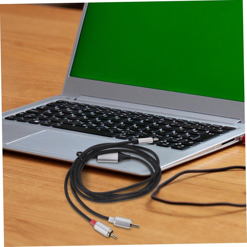 Totority Rca Cable for Audio Transferring Cable Audio Equipment Adapter