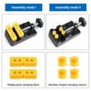 Pack of 2 Mini Vice, Mini Table Vice 57 mm,