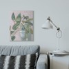 Stupell Industries Potted Plant Green Pink Painting Canvas Wall Art,