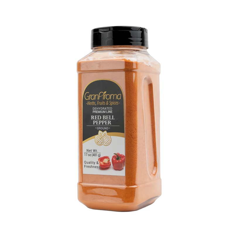 GranAroma Red Bell Pepper Powder, Sweet Pepper Flavor, Baking &