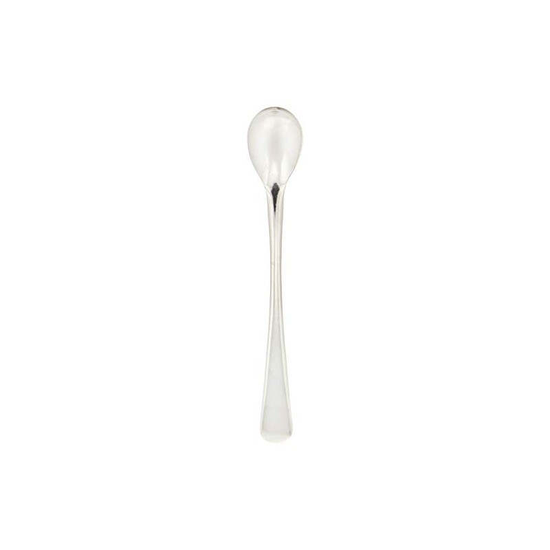 DELISH KITCHEN CC-1315 Pearl Metal Measuring Spoon, Silver, 4.3 inches