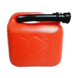 5L Jerry Can for Petrol Diesel Fuel with Spout, Emergency Backup Fuel Storage for Cars, Motorcycles, Vans – Compact 5L Fuel Can, Petrol Can Spout for Easy Refuelling (RED 5 L)