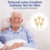 VEEVIIY External Latex Condom Catheters for Men, Male External Catheter