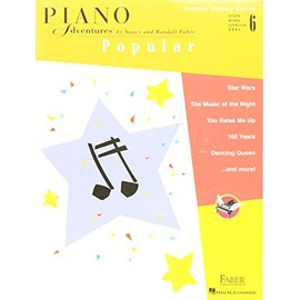 Faber Piano Adventures - Student Choice Series: Popular Level 6