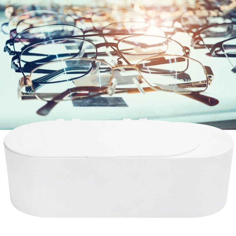 40KHz HF Ultrasonic Cleaner Machine 30W for Eyrglasses Jewelry Household