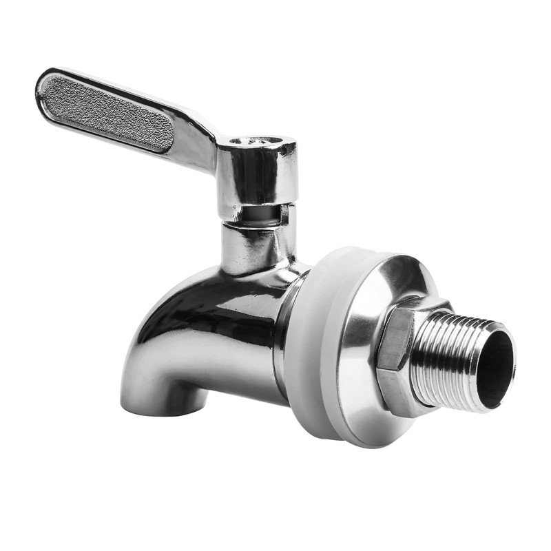 Replacement Spigot for Beverage Dispenser, Stainless Steel Spigot for Drink