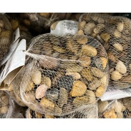 Unbranded Earth Tone River Stones Rocks 32 oz Bag Crafts Wedding Florist Fountain Garden