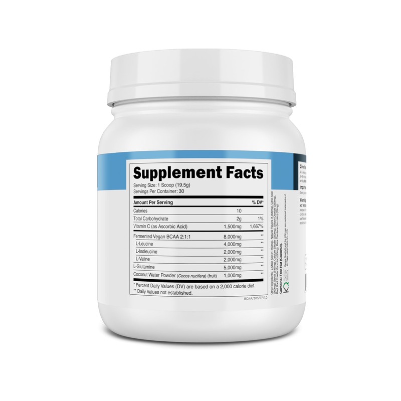 Transparent Labs Transparent Labs BCAA Glutamine - 8000 Mg of