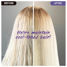 Mars Made Purple Toning Shampoo Bar 2.0 - Jabón natural hidratante e hidratante para el cabello en barra para el color del cabello y nutrición del cuero cabelludo.