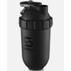 SHAKESPHERE Protein Shaker Bottle Smoothie Cup with Clear Matte Black 24oz