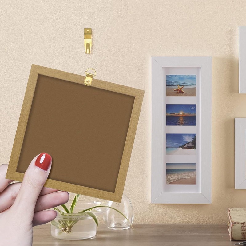 Picture Hooks for Picture Hanging, Heavy Duty Frame Hangers with
