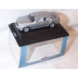 Oxford silver moonbeam bentley mulsanne car 1:76 railway scale diecast model
