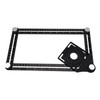 SagaSave Multi-Angle Measuring Ruler,Multi Angle Tool, 6-folding Angle Measurement, Six