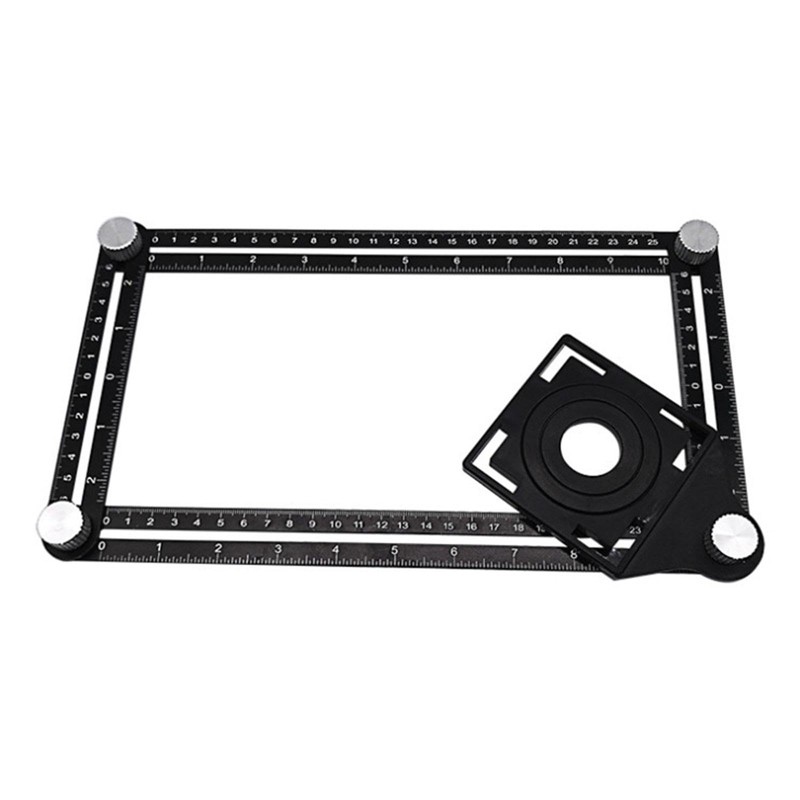 SagaSave Multi-Angle Measuring Ruler,Multi Angle Tool, 6-folding Angle Measurement, Six