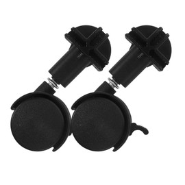 SUPVOX 2pcs Cat Cage Casters Bird Cage Wheels Replacement Swivel Casters Trolley Wheel Replacement Plastic