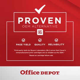 Clover Remanufactured Toner Cartridge Replacement for HP CF400X (HP 201X) | Black | High Yield