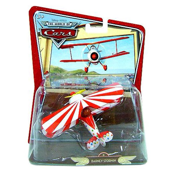 Diney World of Cars Barney Stormin Die Cast Metal Plane