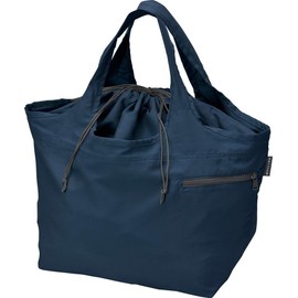 MOTTERU/Motteru MOTTERU/Motteru Kururito Big Marche Bag Navy MO-1101-006