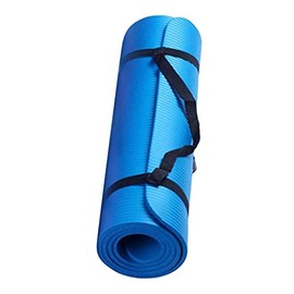 KEERADS Yoga Mat Non-Slip Non-Toxic 15 mm Thick Durable with Carry Strap Sports Fitness Yoga Pilates Mat Gymnastics Mat