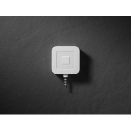 Square 3.5mm Jack Credit/Debit Magstripe Card Square Reader - White