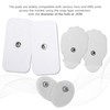 TENS Unit Pads - Premium Quality Snap Replacement Electrodes for