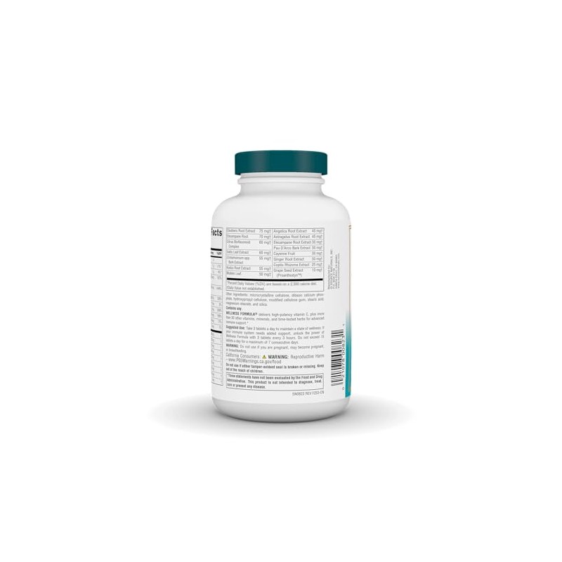 Source Naturals Wellness Formula Bio-Aligned Vitamins & Herbal Defense -