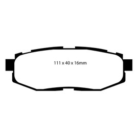 EBC Brakes DP41758R Yellowstuff Street and Track Brake Pad