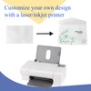 200 PCS Glassine Envelopes, 4.3 × 3.2 Inches Translucent Vellum