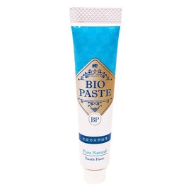 Bio Paste Toothpaste, 0.6 oz (17 g), Mini Size, All Ingredients Naturally Derived Toothpaste Gel, Bad Breath Care, Additive-free, Whitening Powder, Portable, Travel, Abrasive-free, Fluorine Free