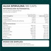 PRONAT | Alga Spirulina 100% Pura, Suplemento Alimenticio, 180 cápsulas