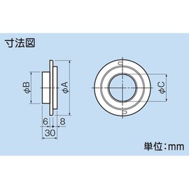 The Hare Ltd New Through Sleeve for Wall Cap