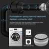 Insert check valve with sealing rubber backflow flap 100 mm