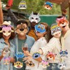 Máscaras De Fiesta Zootopia Para Decoración 12 Piezas