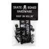Skateboard Hardware Mounting Set 1 Inch Allen - Longboard Screws