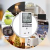 COKWEL Digital Electrical Timer Plug Socket Programmable Timer Switch for