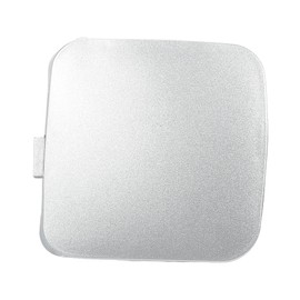 QUARKZMAN Towing Hook Cover Front Right Car Bumper Tow Hook Cover Towing Cover Cap Silver Tone Suitable for Toyota Rav4 2009-2011 No. 532850R906-1 Piece