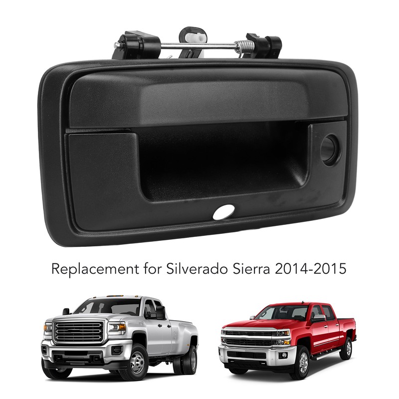 Tailgate Handle with Camera Hole 23448681 Rear View Backup Camera
