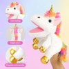 KBIBCK 30cm Einhorn Handpuppe, Plüsch Einhorn Handpuppe, Einhorn Handpuppen für