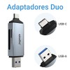 Lector de tarjetas SD, atolla Aluminum Adaptador SD a OTG