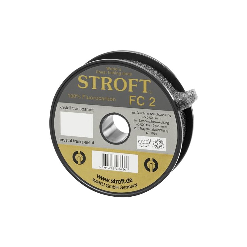 Stroft FC2 Fluorocarbon Main Line 150 m 0.150 mm -