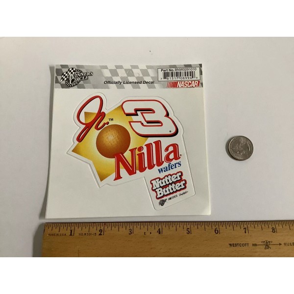Winner’s Circle Dale Earnhardt Jr. #3 Nilla Wafers 4"x 4