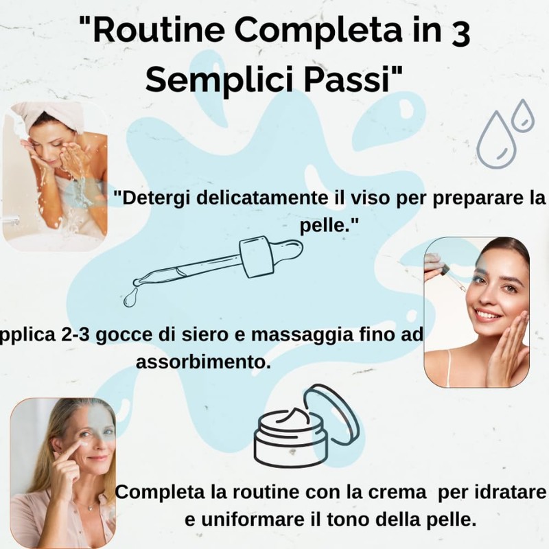Farmavera Hautpflegeset für das Gesicht, aufhellende Creme und Serum Vitamin